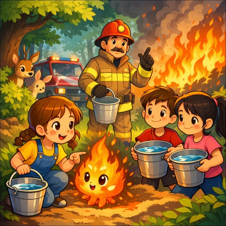 Yangın Masalı Oku